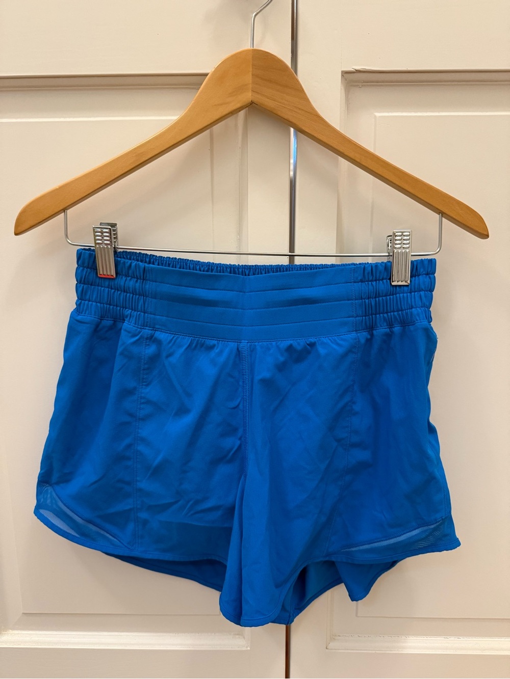 lululemon athletica Blue Athletic Shorts with Elastic Waist